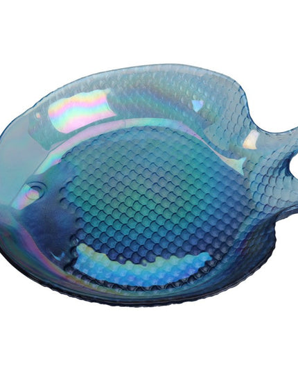 BOWL GLASS 200X173X25MM FISH