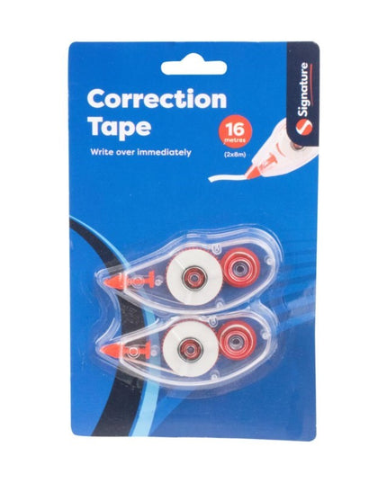 SIGNATURE CORRECTION TAPE 2PK