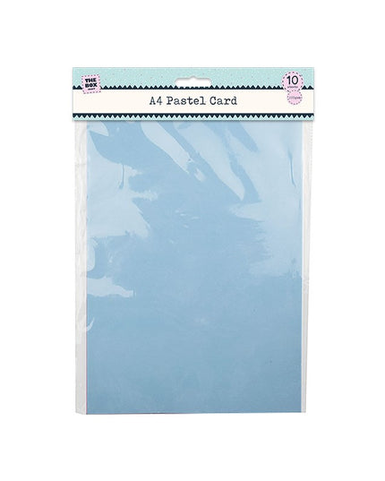 A4 PASTEL CARD 10PK