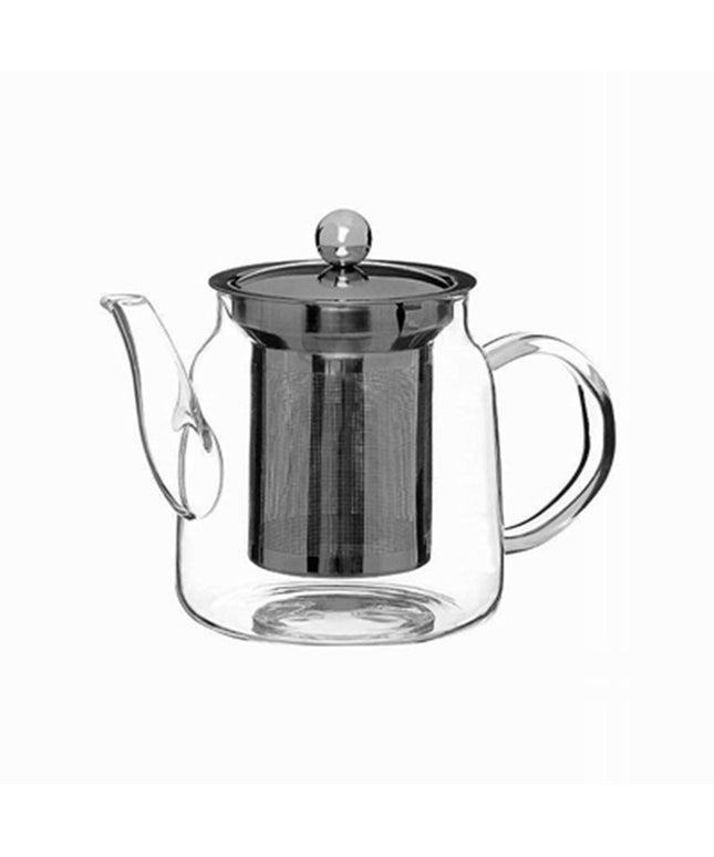 PREMIER HIGH BOROSILICATE TEAPOT WITH STRAINE