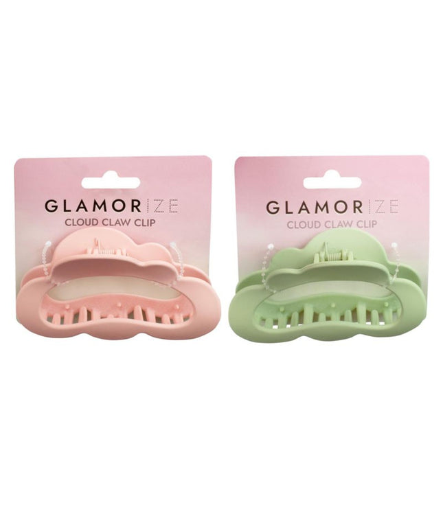 GLAMORIZE CLOUD CLAW CLIP ASSORTED LARGE