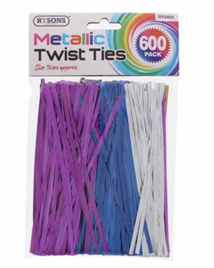 TWIST TIES 600PK