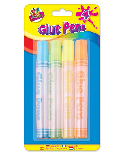 ART BOX GLUE PENS 4 50ML
