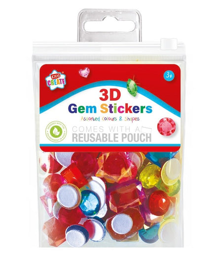KIDS CREATE GEM STICKERS