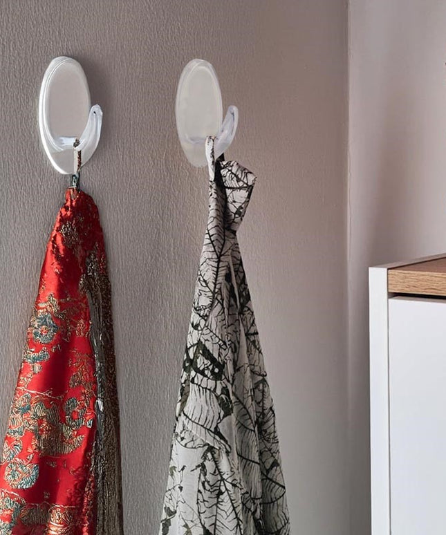 DEKTON GECKOGRIP HOOK  SET 2PC CLEAR