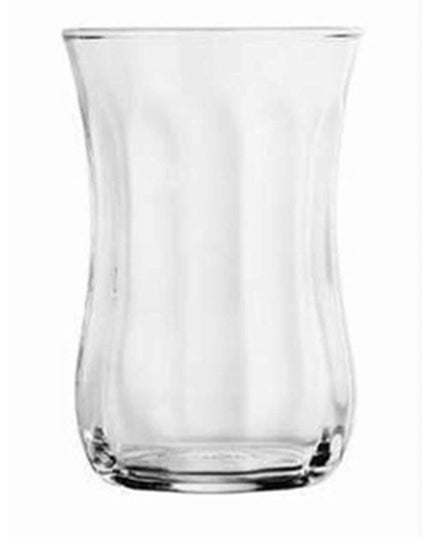 LAV Klasik Glass Tea Glass 115ml – Single Piece | Turkish Style Tea Cup
