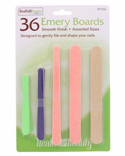 EMERY BOARDS 36PC