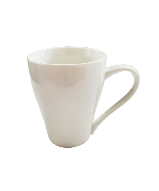 PORCELAIN WHITE MUG 11CM