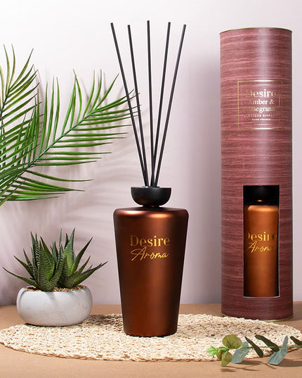 Desire Aroma Amber & Pomegranate Reed Diffuser 500ml