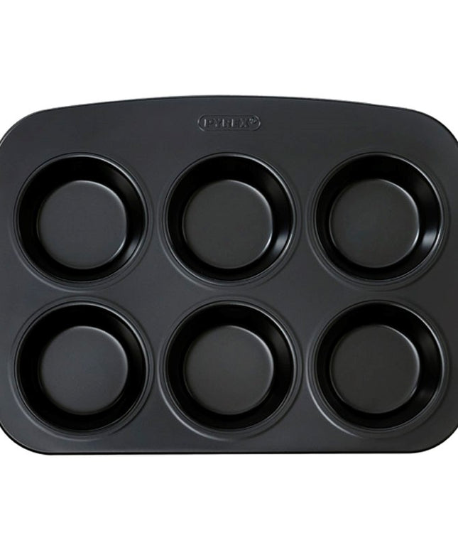 PYREX GLIDE MUFFIN TRAY 6 HOLE