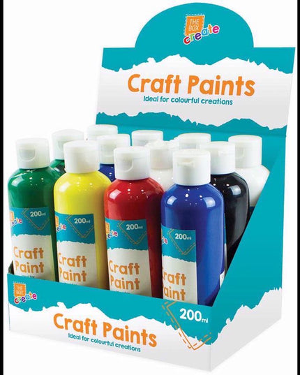 CRAFT PAINT 200ML COLOURS
