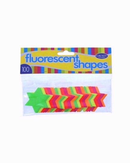 COUNTY FLOURESCENT STARS 100 42MM