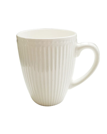 PORCELAIN WHITE MUG JUMBO 11.5CM
