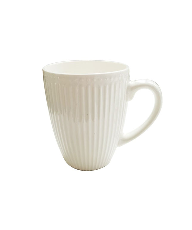 PORCELAIN WHITE MUG JUMBO 11.5CM