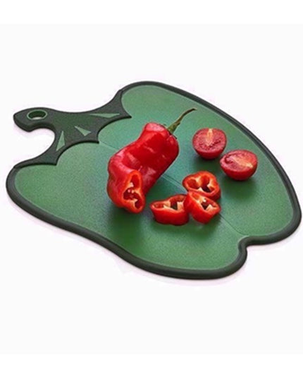 Pepper Shaped Non-Slip Chopping Board | Kitchen Cutting Board Anti-Slip Food Prep Mat
