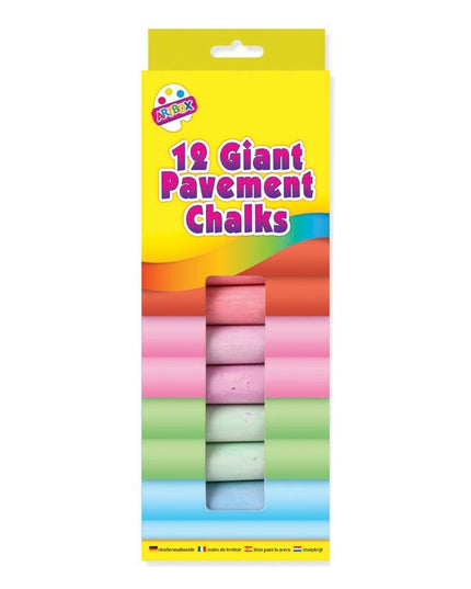 ARTBOX CHALKS 12 GIANT PAVEMENT