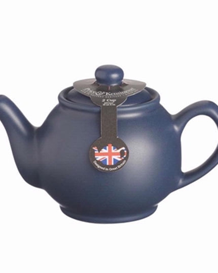 PRICE & KENSINGTON 2 CUP TEAPOT MATT NAVY
