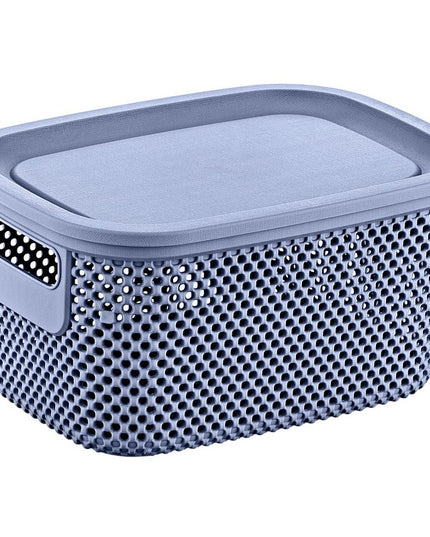 HOBBY NICKEL STORAGE BOX WITH LID 12LTR
