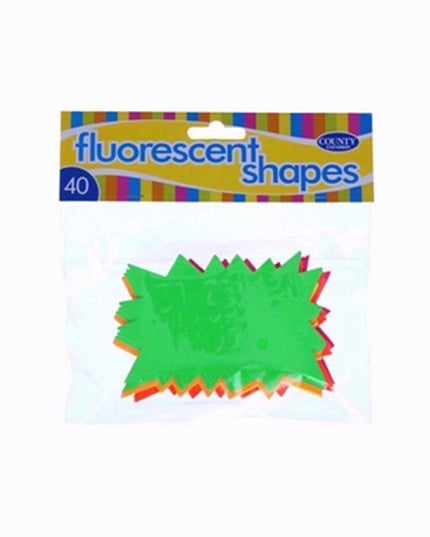 COUNTY FLOURESCENT FLASHES 40S 66X105MM