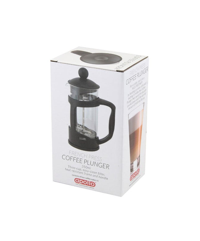 APOLLO COFFEE PLUNGER 350ML PP FRAME