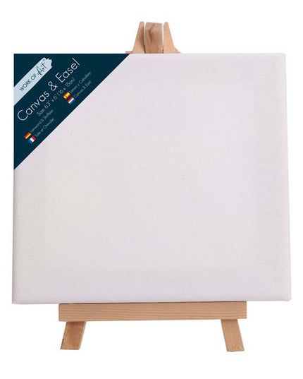 WORK OF ART MINI CANVAS AND EASEL