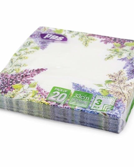 PPS Napkins Purple Lavender