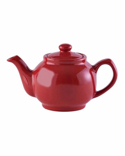 Price & Kensington 2 Cup Teapot – Red Ceramic Teapot – Classic Small Tea Pot