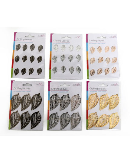 SIL CRAFT LEAVES METAL ASSORTED
