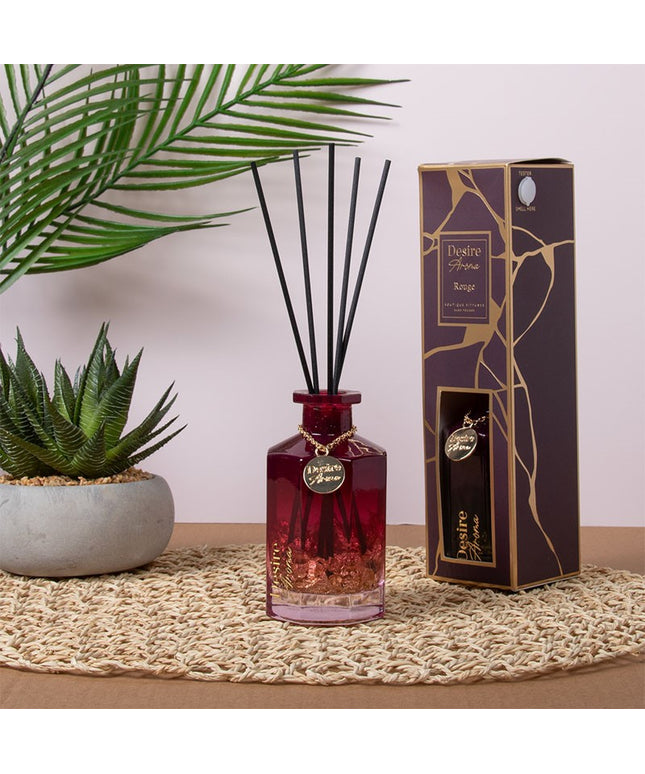 Midas Rouge Reed Diffuser 200ml – Inspired by Baccarat Rouge | Luxury Home Fragrance