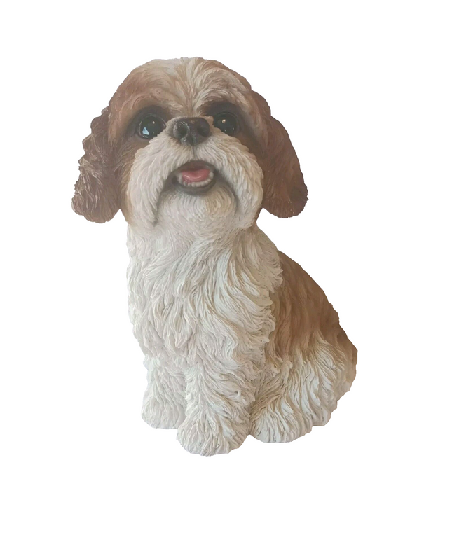 Vivid Arts Sitting Shih Tzu dog ornament