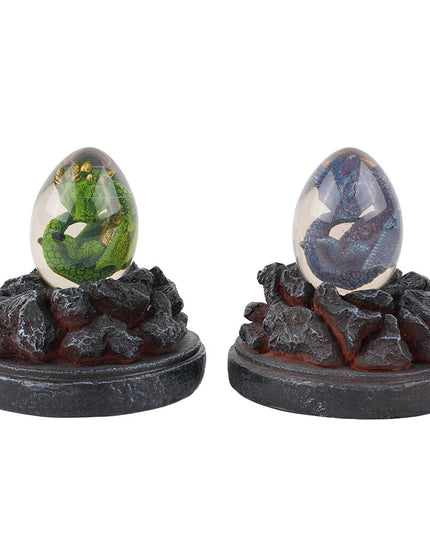 Crystal Dragon Egg Ornament Decors Dinosaur Egg