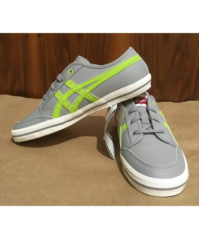 Onitsuka Tiger Men’s Casual Trainers – Grey/Lime