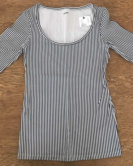 Tezenis Blue And White Striped Top BNWT - Size S