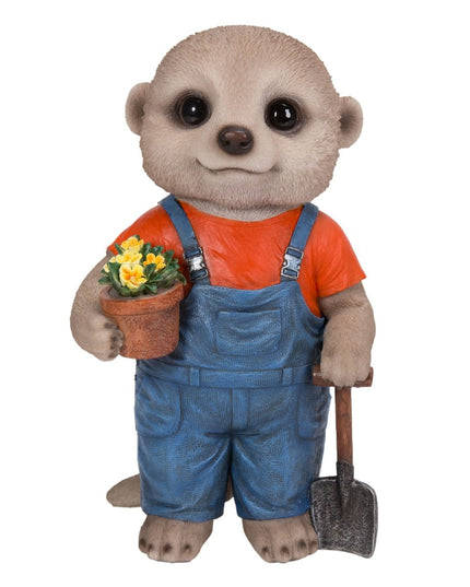 Vivid Arts Baby Meerkat Gardener