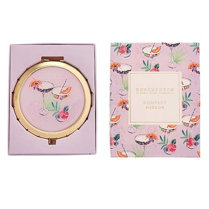 FRIDA COCKTAIL GLASSES COMPACT MIRROR