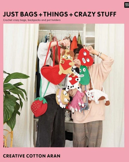 Rico Ricorumi “Just Bags + Things + Crazy Stuff” Crochet Pattern Book
