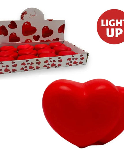 Valentines Double Heart Light 7cm
