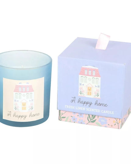 A Happy Home Fresh Linen Candle
