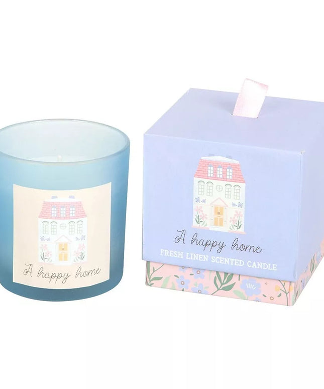 A Happy Home Fresh Linen Candle