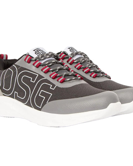 Duffer St. George Amis Men’s Trainers – Grey/Red