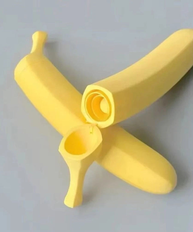 3D Printed Flexible Banana Fidget Toy – Articulated Sensory Desk Toy
