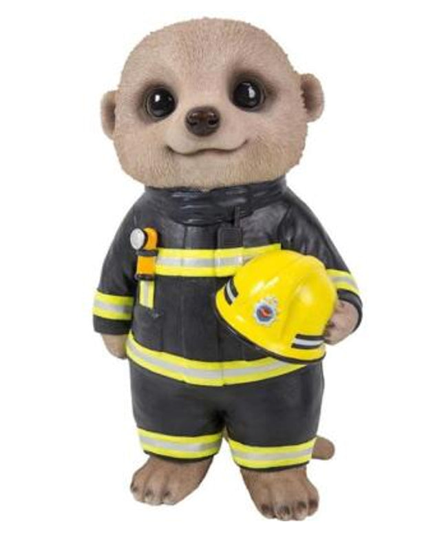 Vivid Arts Baby Meerkat Fireman
