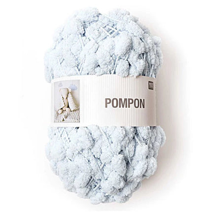 Rico Design Pompon Yarn Baby Blue 020 – 200g