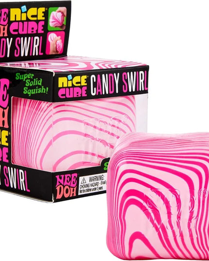 NeeDoh Candy Swirl Nice Cube