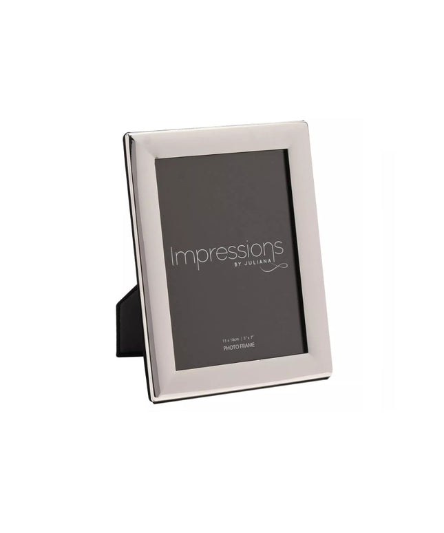 Silverplated Photo Frame Curved Edge - 5" x 7"
