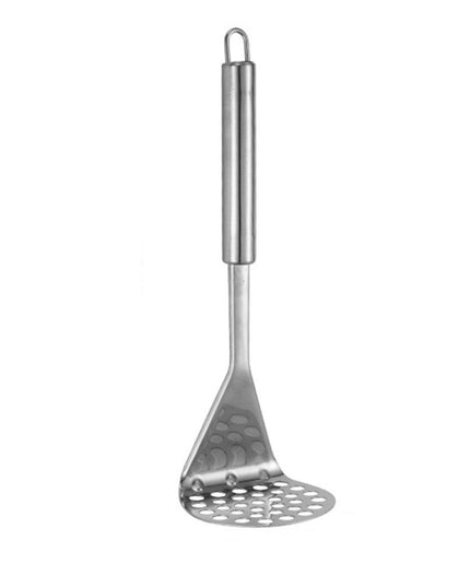 Stainless Steel Potato Masher – Heavy Duty Kitchen Masher with Long Handle
