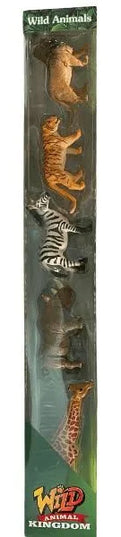 WILD ANIMALS 5PC