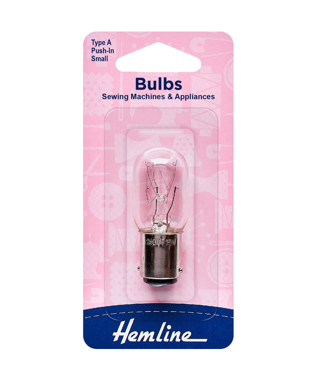 Sewing Machine Bulb: Bayonet: Small