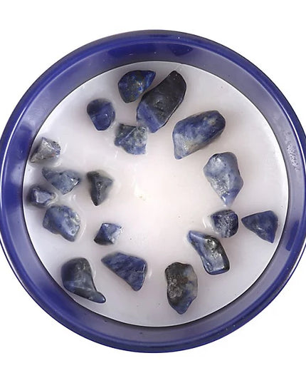 Taurus Amber & Vanilla Gemstone Zodiac Candle