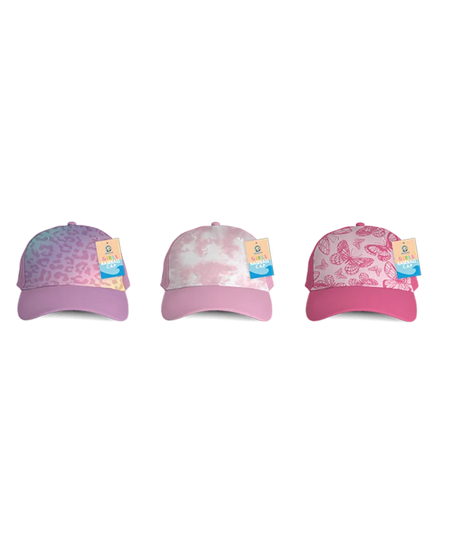 Girls Printed Baseball Cap